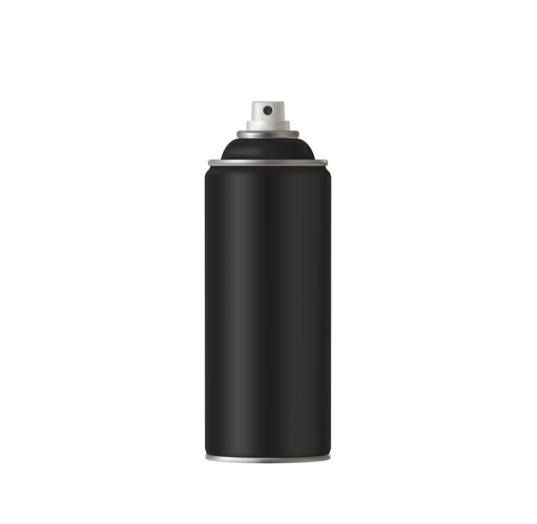 SPRAY PAINT BLACK